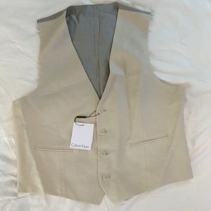 NWT Calvin Klein Suit Separates Vest